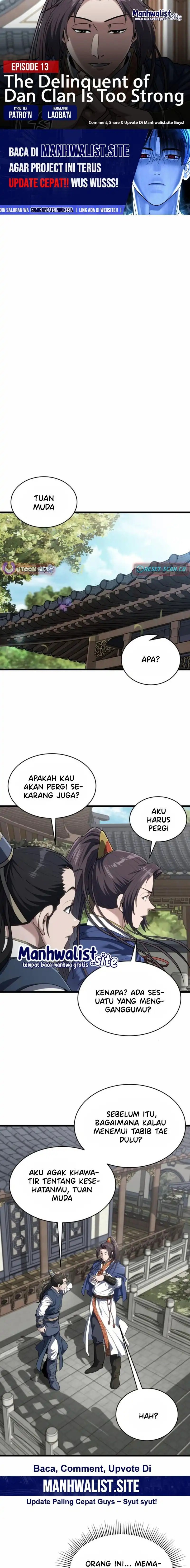 The Delinquent of the Dan Clan Is Too Strong Chapter 13 Gambar 1