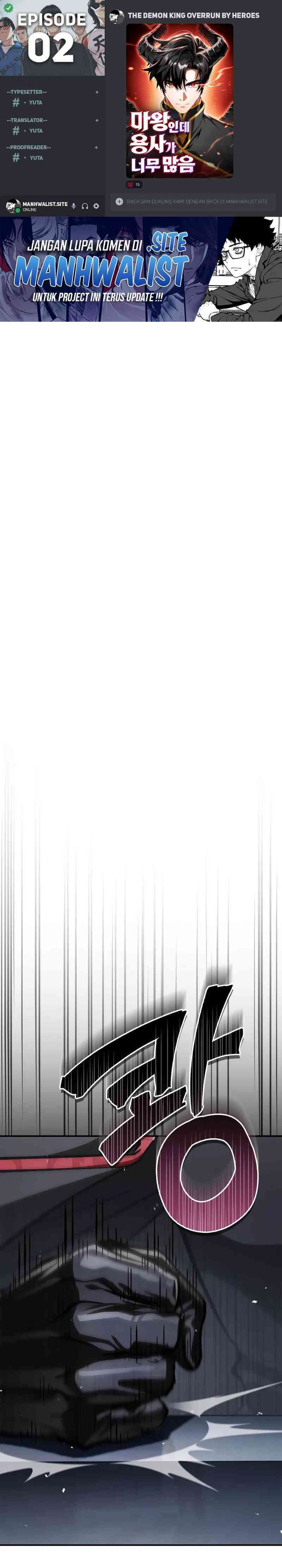 The Demon King Overrun By Heroes Chapter 02 Gambar 1