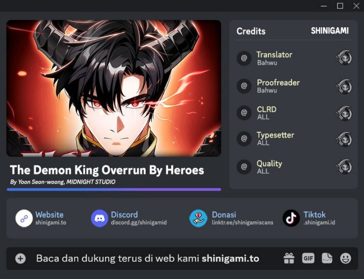 The Demon King Overrun By Heroes Chapter 08 Gambar 1