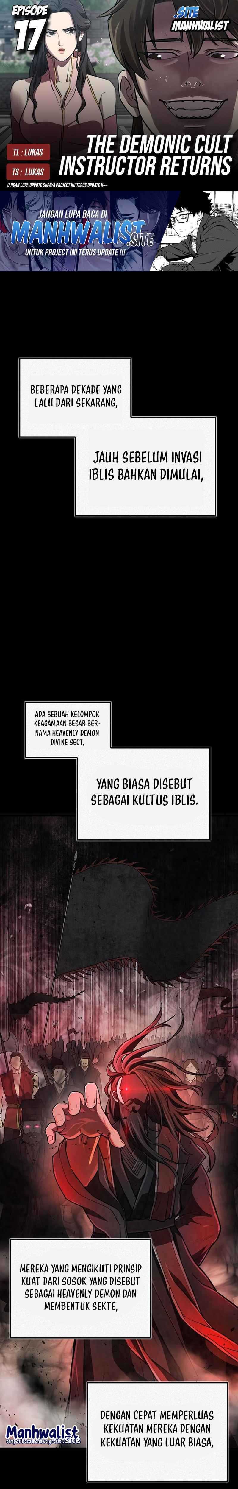 The Demonic Cult Instructor Returns Chapter 17 Gambar 1