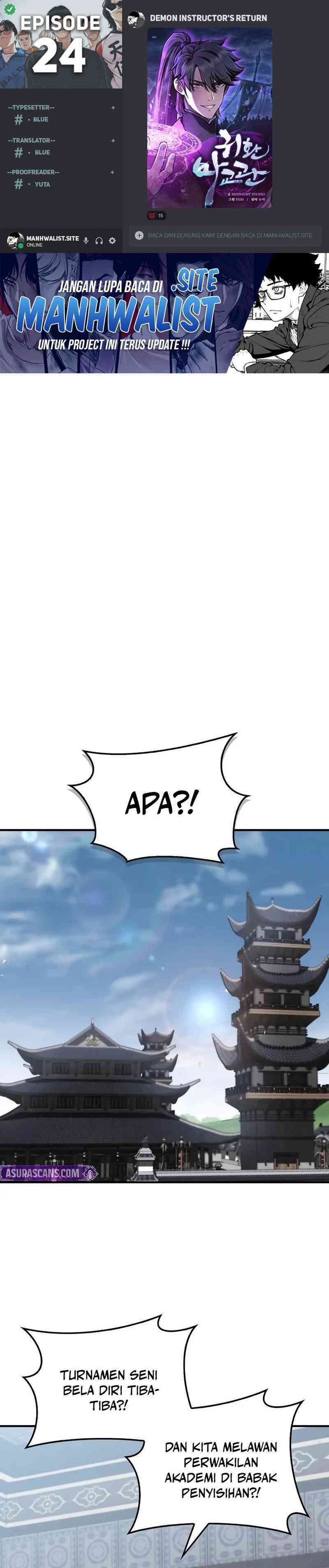 The Demonic Cult Instructor Returns Chapter 24 Gambar 1