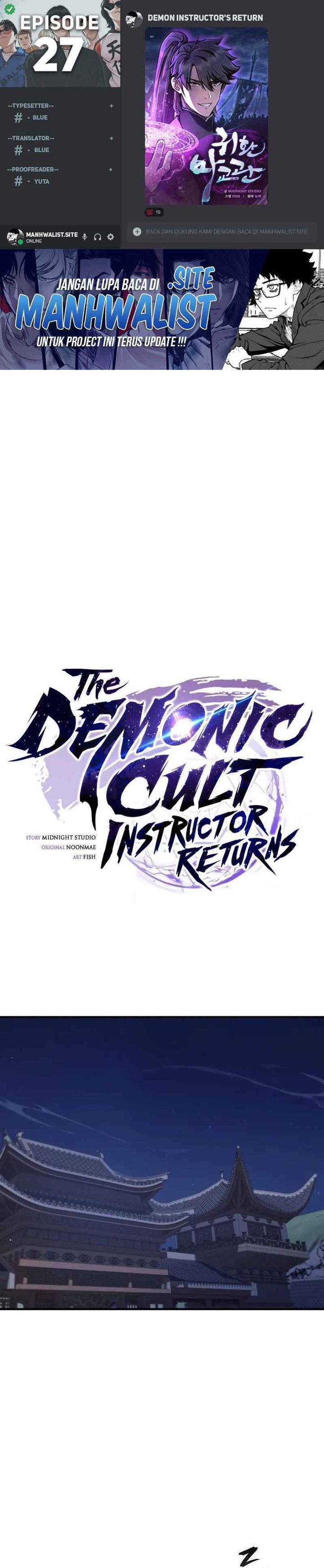 The Demonic Cult Instructor Returns Chapter 27 Gambar 1