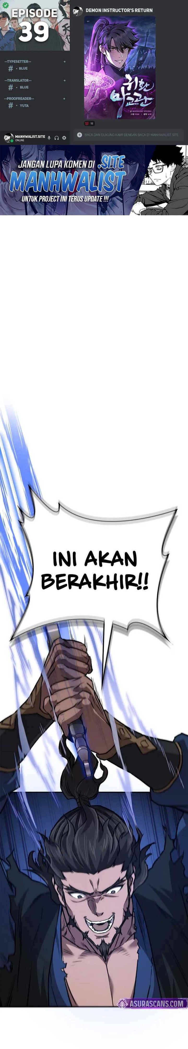 The Demonic Cult Instructor Returns Chapter 39 Gambar 1