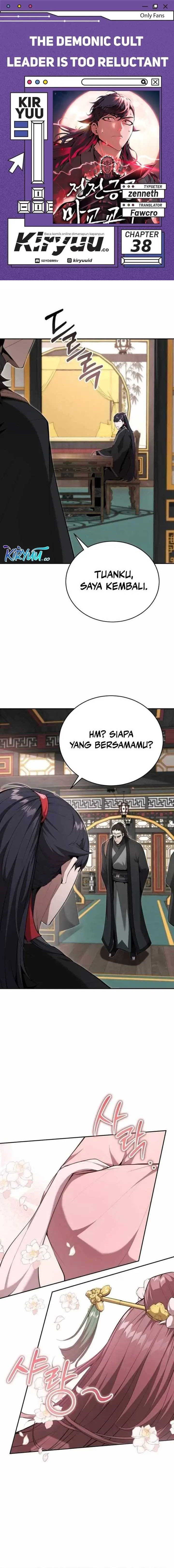 The Demonic Cult Leader Is Too Reluctant Chapter 38 Gambar 1