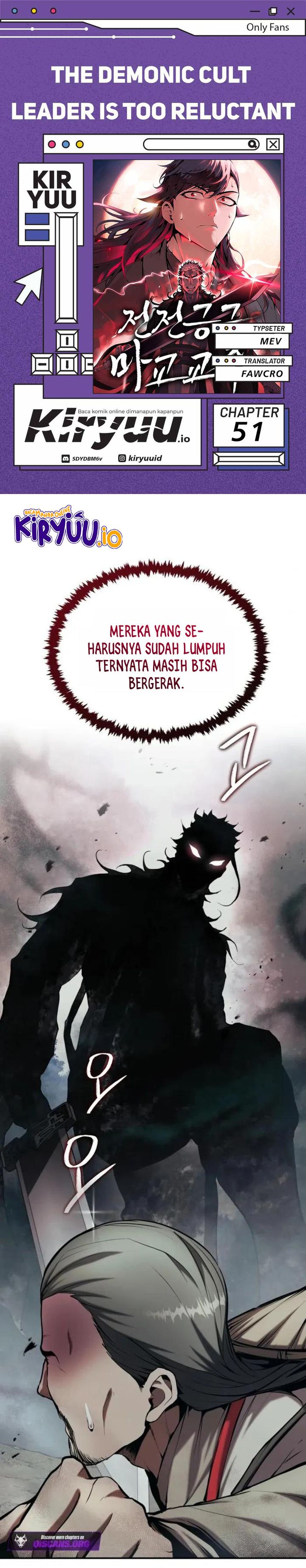 The Demonic Cult Leader Is Too Reluctant Chapter 51 Gambar 1