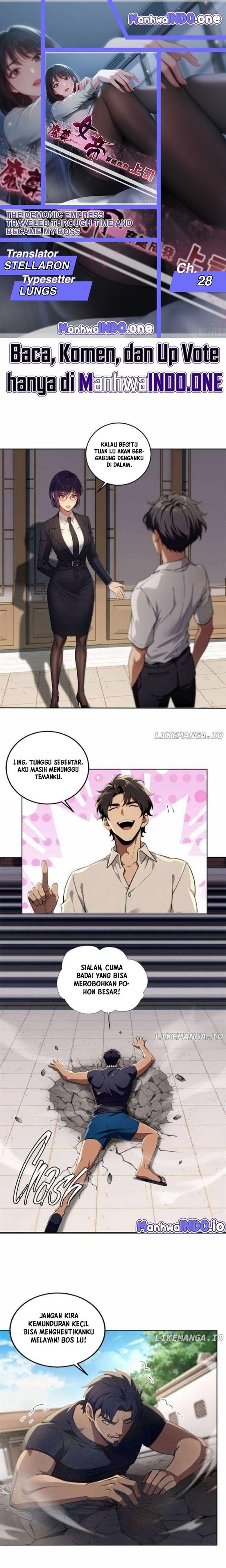 The Demonic Empress Traveled Through Time And Became My Boss Chapter 28 Gambar 1