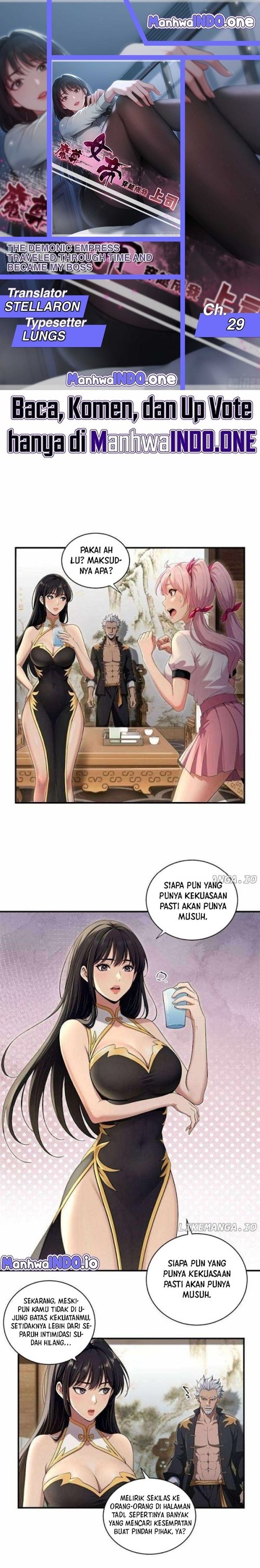 The Demonic Empress Traveled Through Time And Became My Boss Chapter 29 Gambar 1