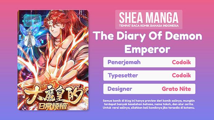 The Diary Of Demon Emperor Chapter 09 Gambar 1