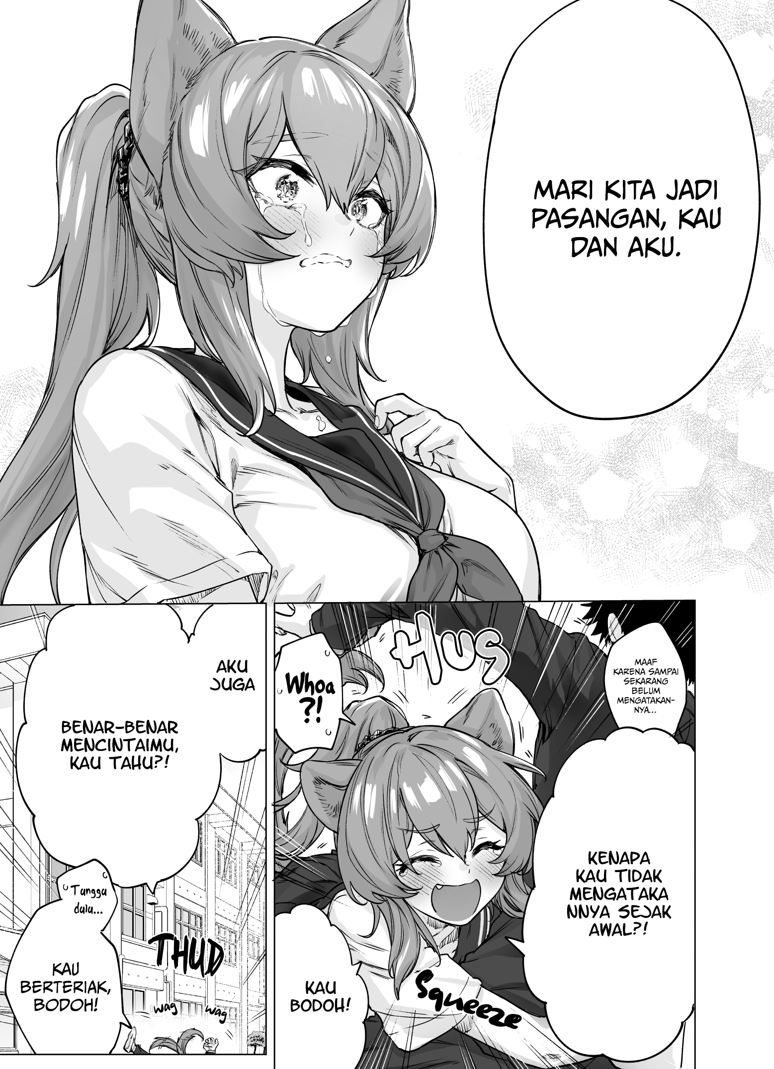 The Doggy Childhood Friend Constantly Trying to Make Me Her Mate Chapter 05 END Gambar 4