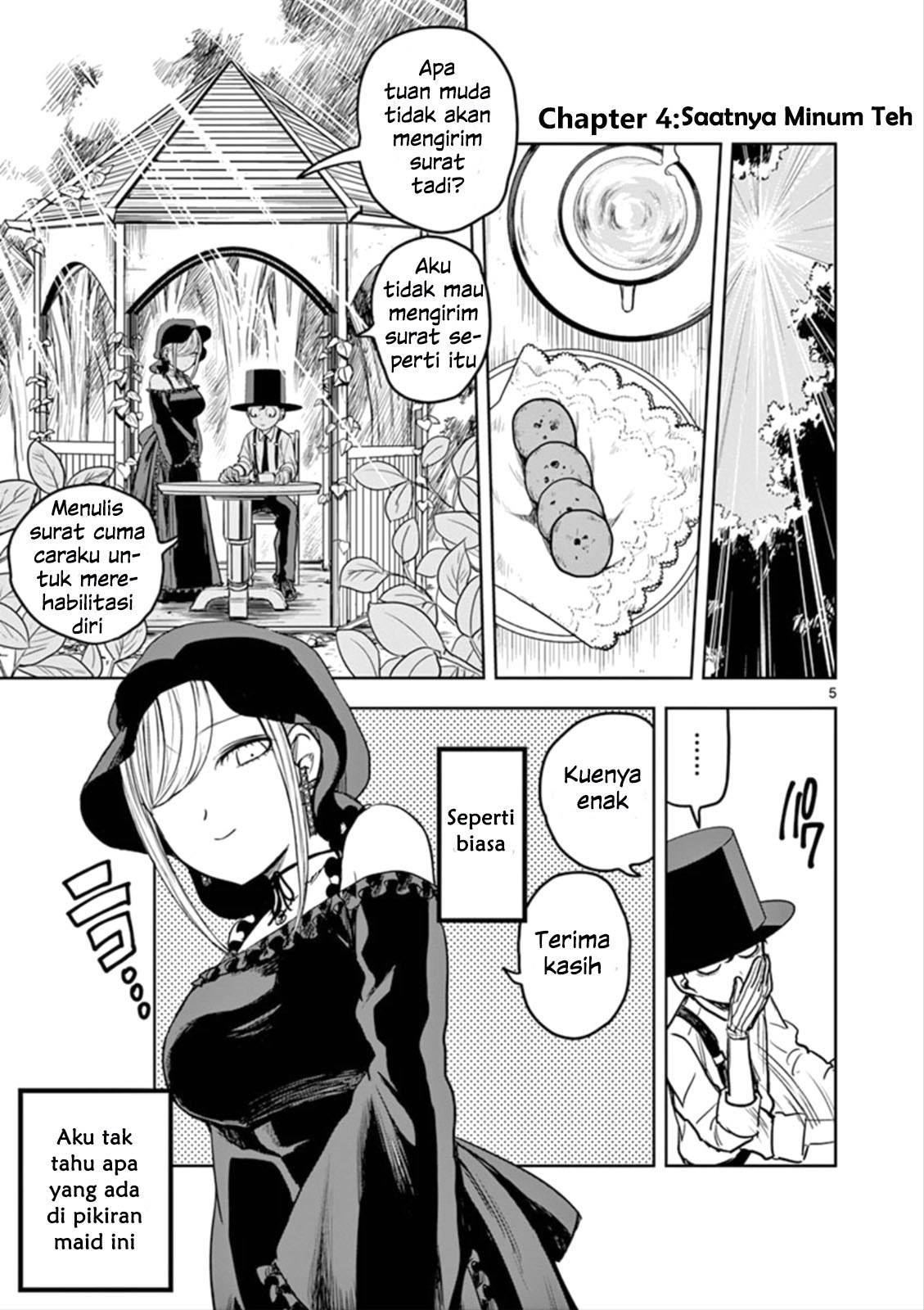 The Duke of Death and his Black Maid (Shinigami Bocchan to Kuro Maid) Chapter 04 Gambar 6