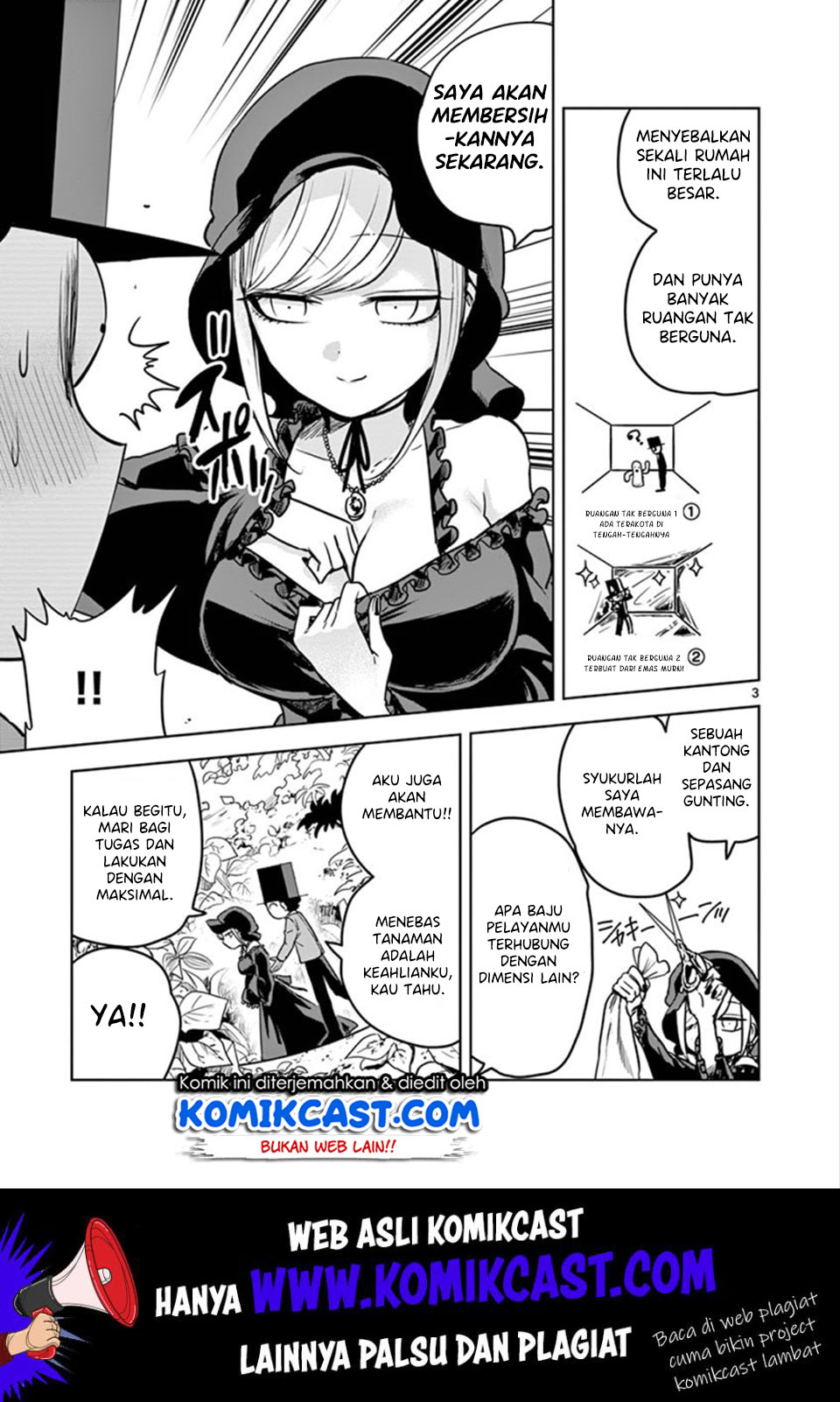 The Duke of Death and his Black Maid (Shinigami Bocchan to Kuro Maid) Chapter 16 Gambar 4