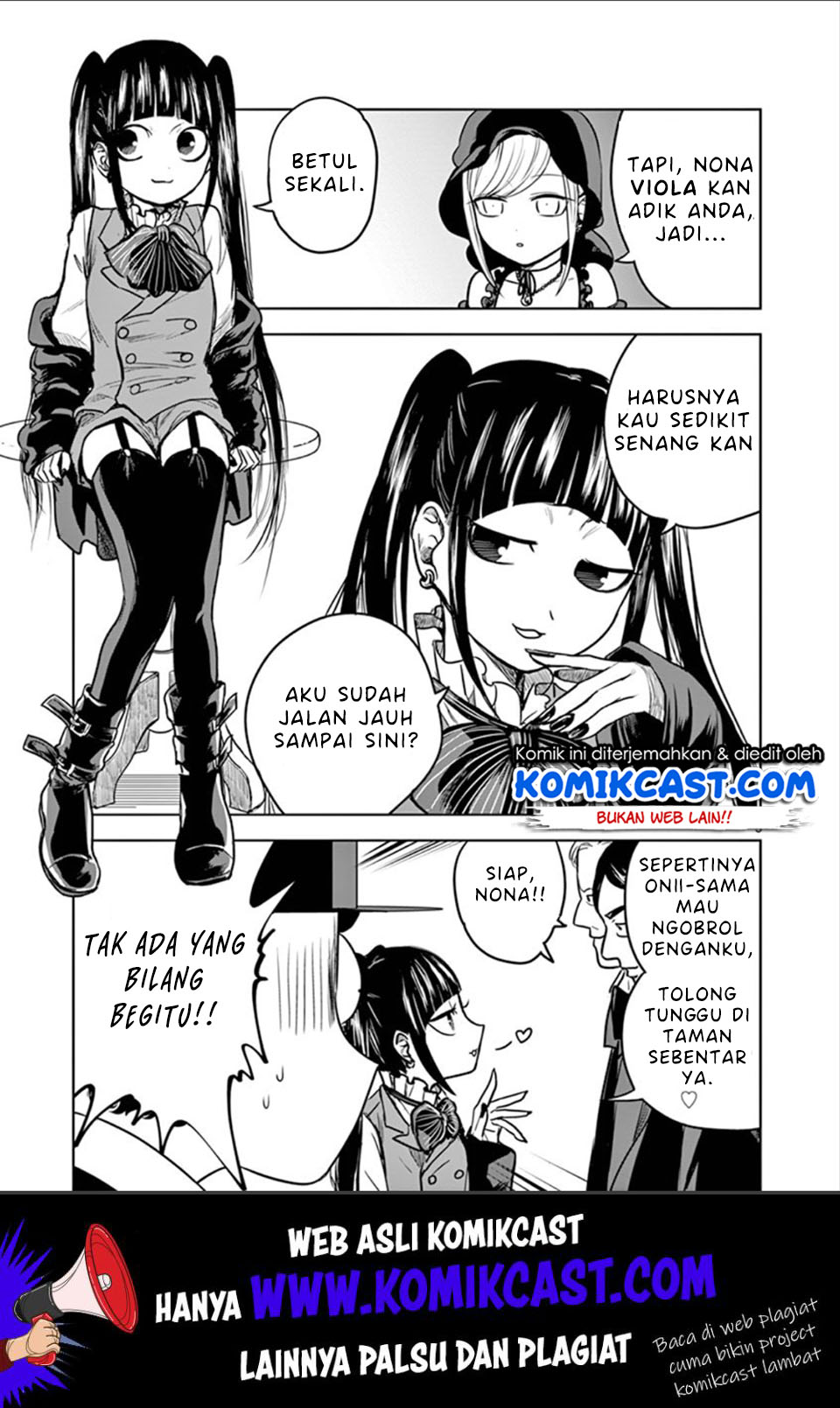 The Duke of Death and his Black Maid (Shinigami Bocchan to Kuro Maid) Chapter 17 Gambar 6