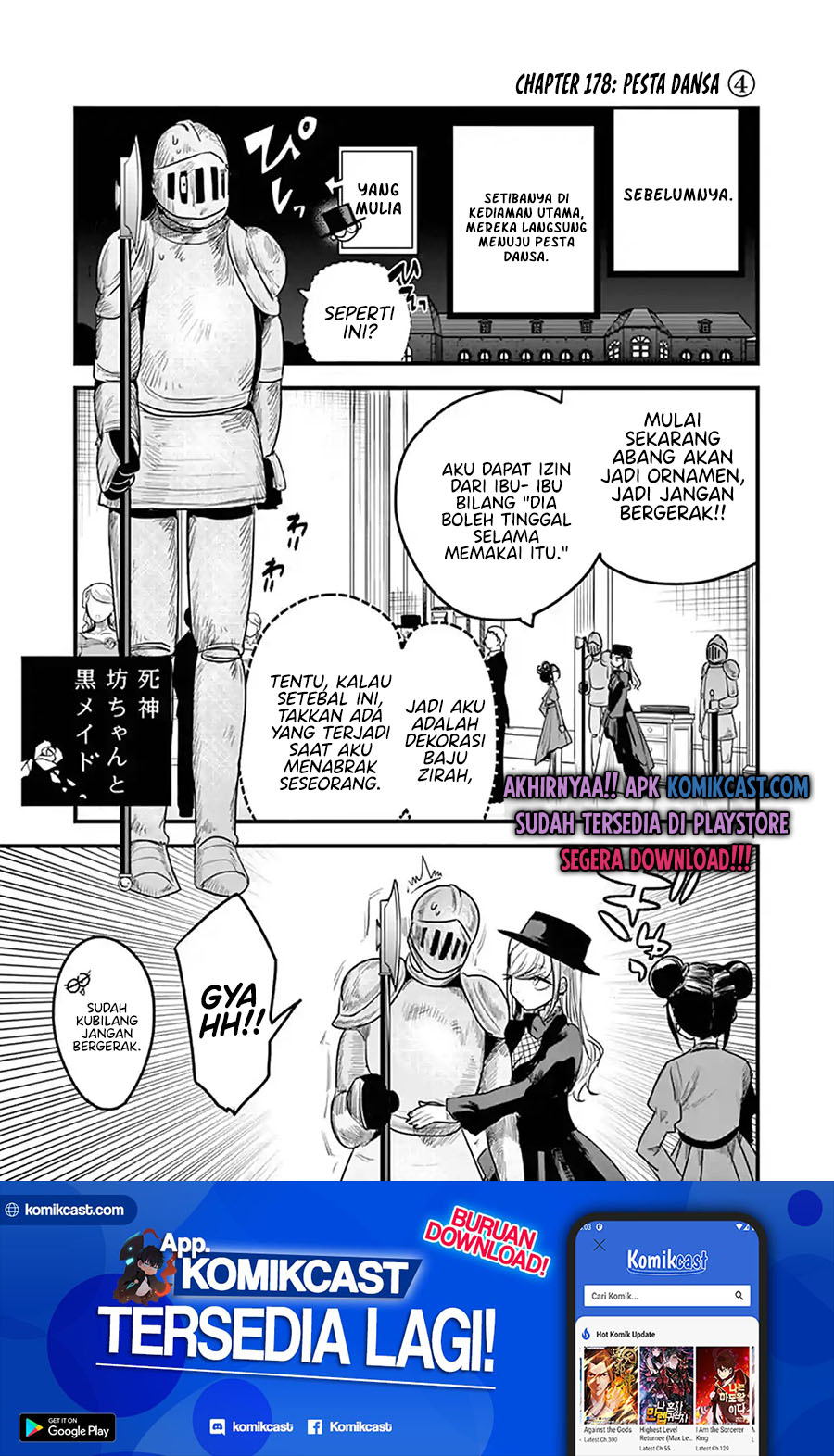 The Duke of Death and his Black Maid (Shinigami Bocchan to Kuro Maid) Chapter 178 Gambar 2