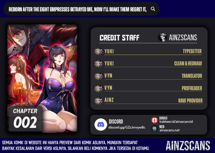 The Eight Empresses Betrayed Me, Only to Deeply Regret It After Being Reborn Chapter 02 Gambar 1
