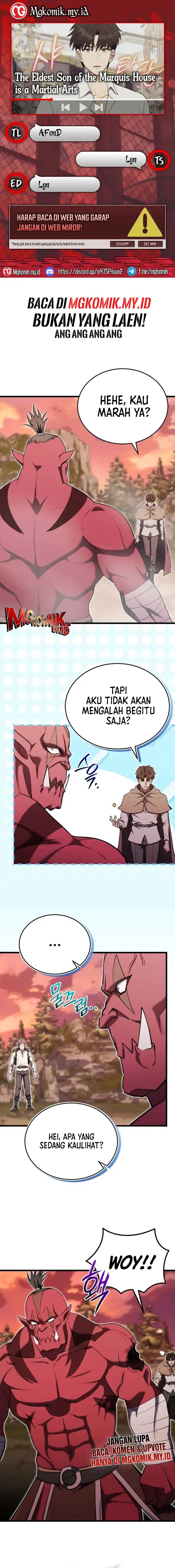 The Eldest Son of the Marquis House is a Martial Artist Chapter 17 Gambar 1