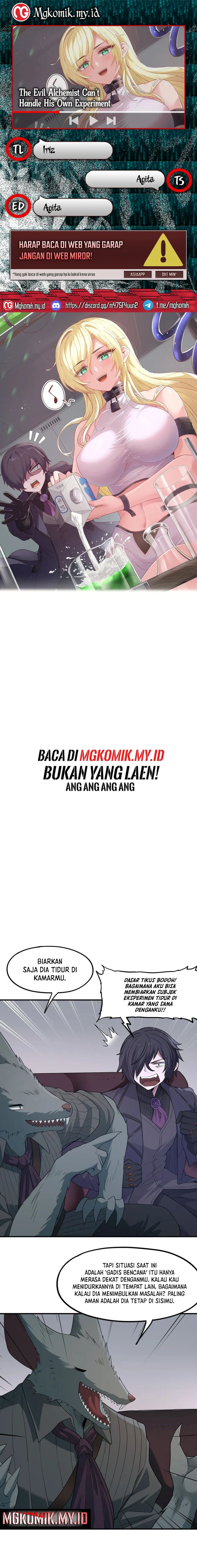 The Evil Alchemist Can’t Handle His Own Experiment Chapter 06 Gambar 1
