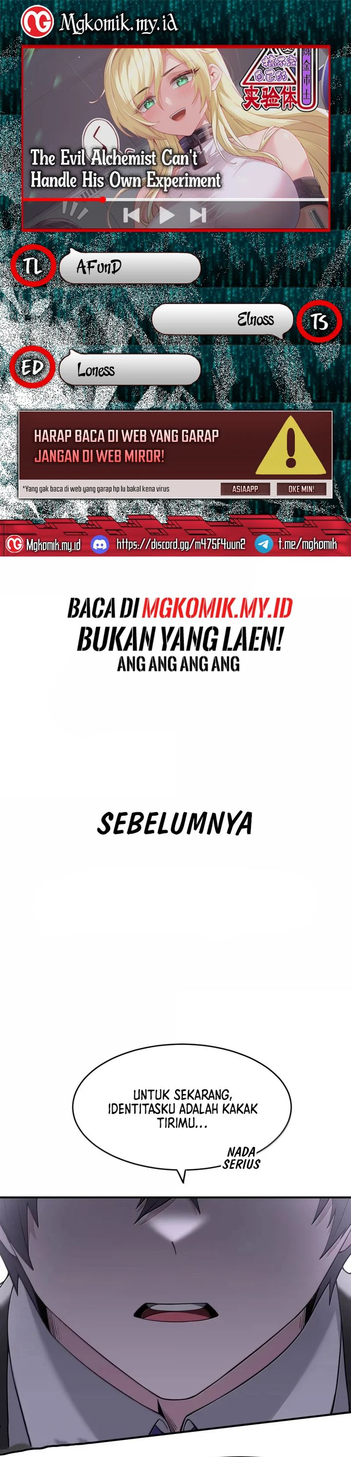 The Evil Alchemist Can’t Handle His Own Experiment Chapter 67 Gambar 1