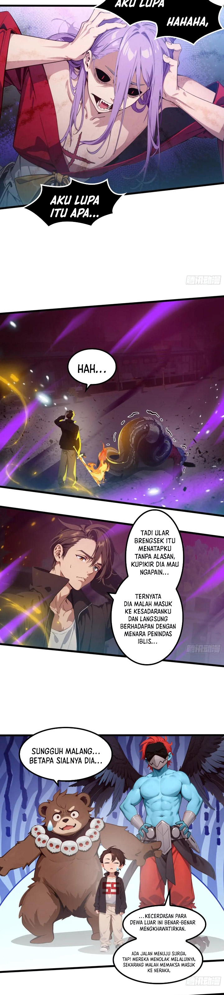 The Evil God Descends, I Own Great Hell Chapter 51 Gambar 13
