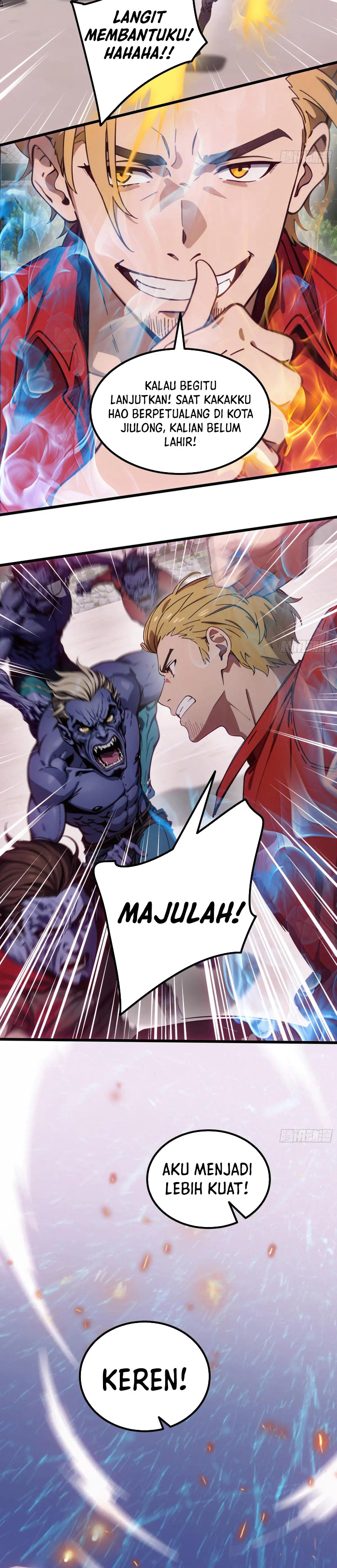 The Evil God Descends, I Own Great Hell Chapter 55 Gambar 4