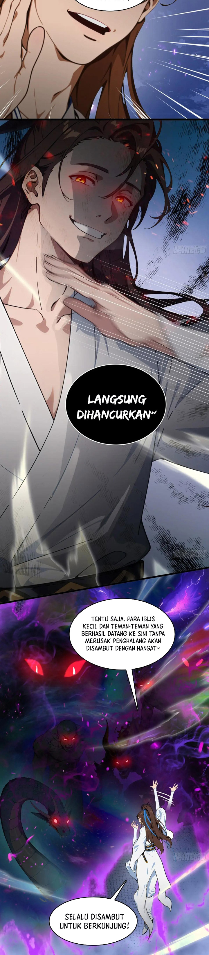 The Evil God Descends, I Own Great Hell Chapter 55 Gambar 7