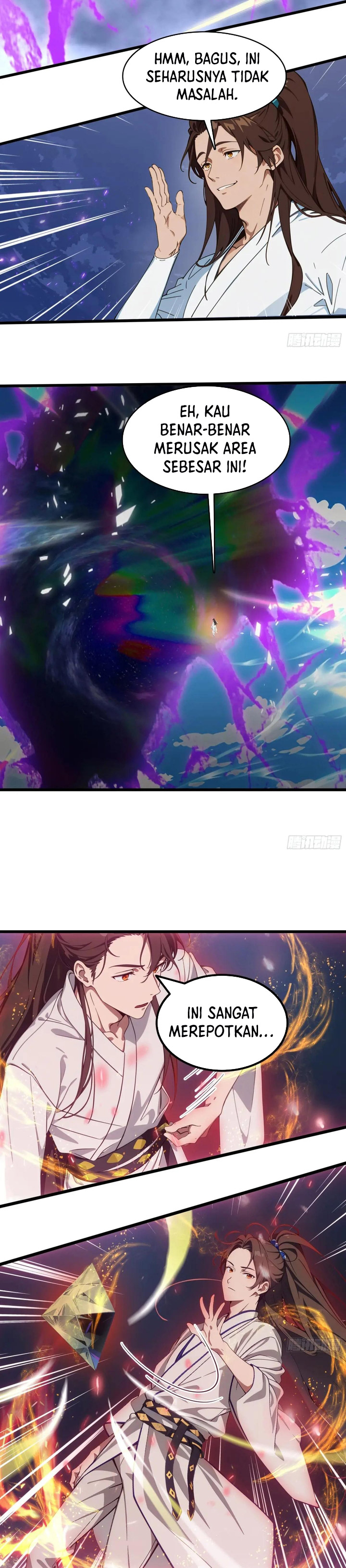 The Evil God Descends, I Own Great Hell Chapter 55 Gambar 8