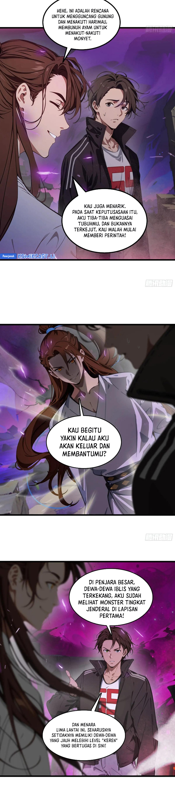 The Evil God Descends, I Own Great Hell Chapter 55 Gambar 13