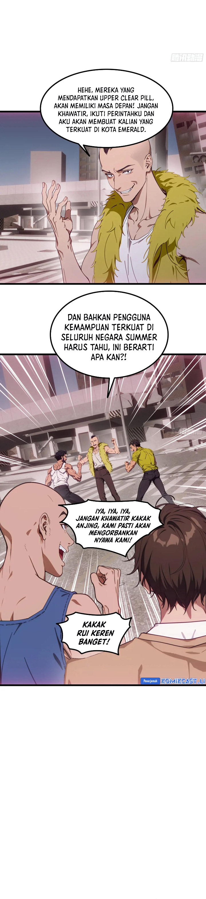 The Evil God Descends, I Own Great Hell Chapter 57 Gambar 4