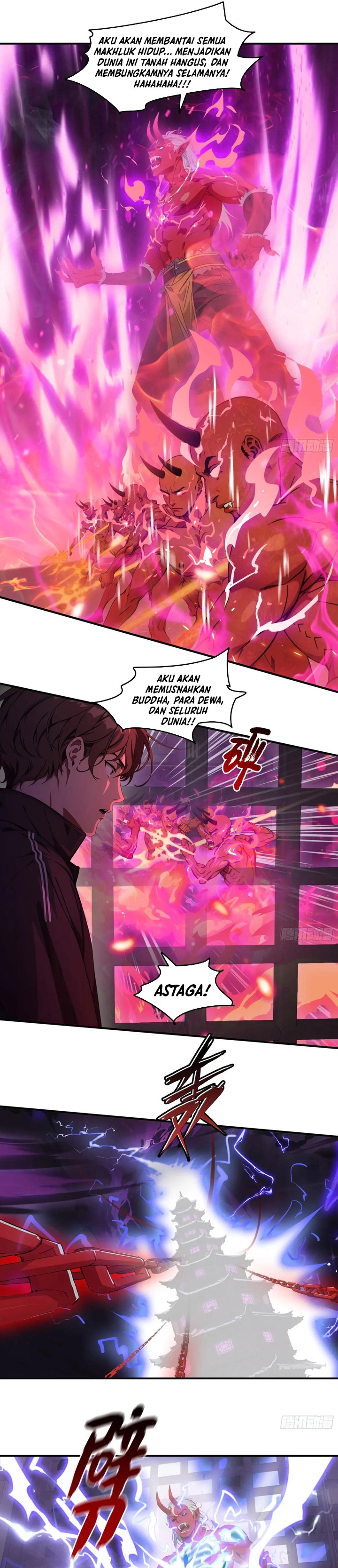 The Evil God Descends, I Own Great Hell Chapter 64 Gambar 8