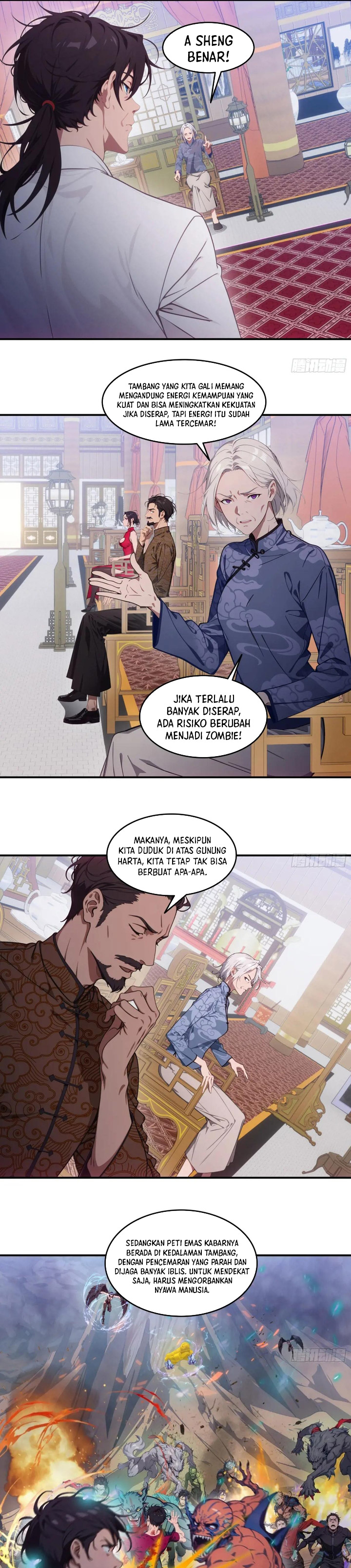 The Evil God Descends, I Own Great Hell Chapter 65 Gambar 5