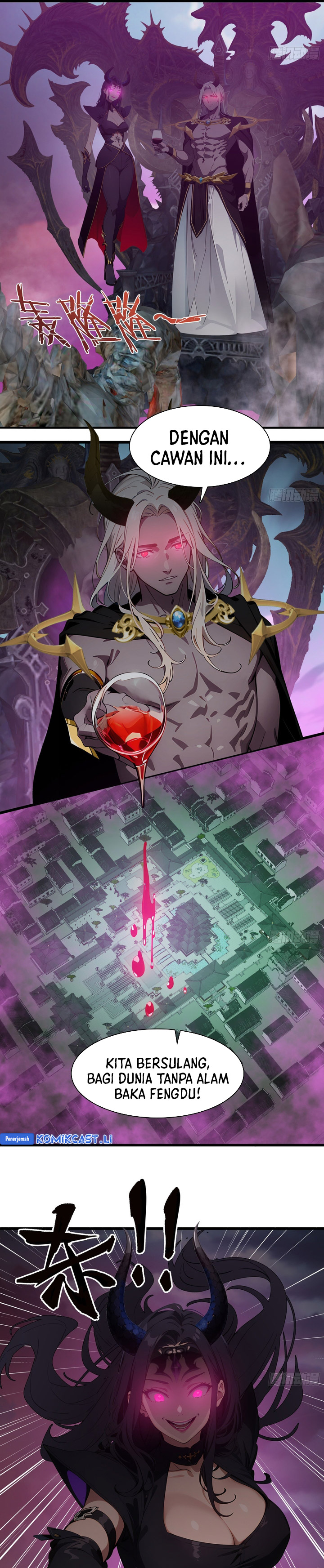The Evil God Descends, I Own Great Hell Chapter 87 Gambar 8