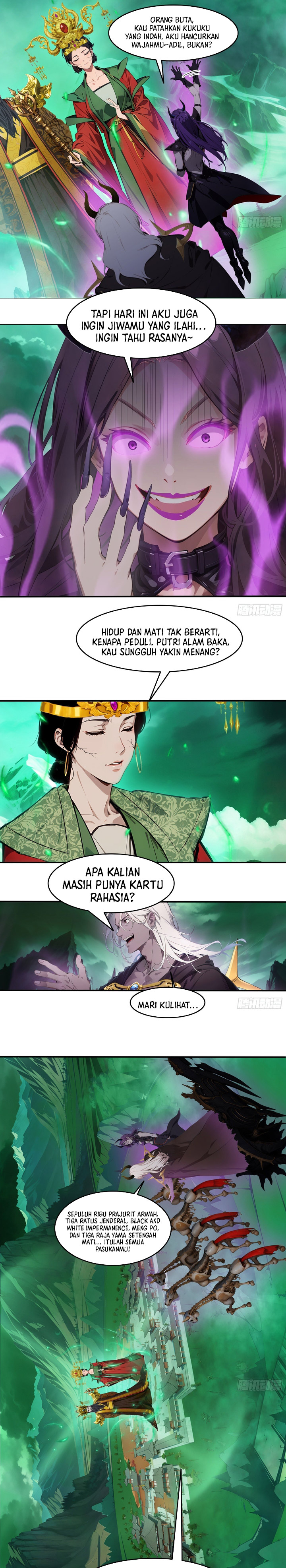 The Evil God Descends, I Own Great Hell Chapter 88 Gambar 4