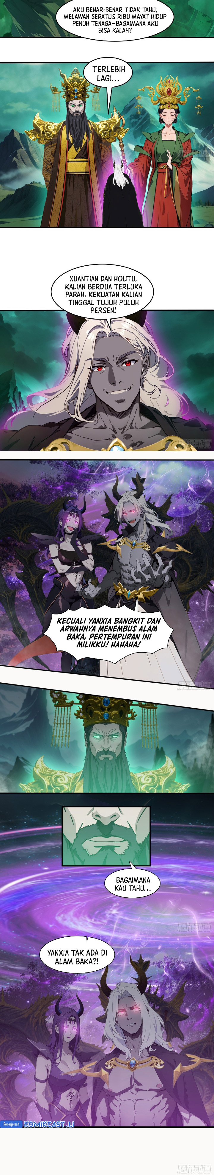 The Evil God Descends, I Own Great Hell Chapter 88 Gambar 5
