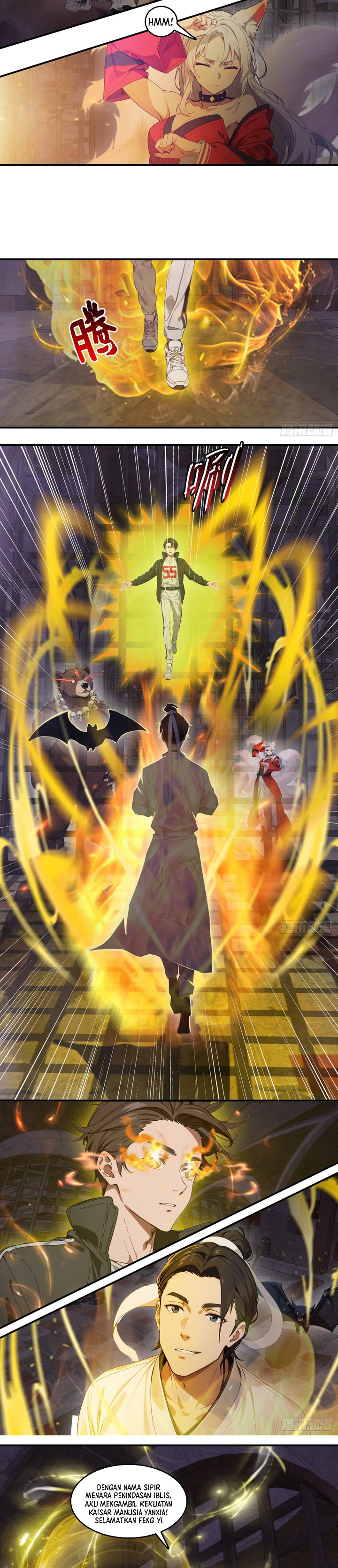 The Evil God Descends, I Own Great Hell Chapter 91 Gambar 6