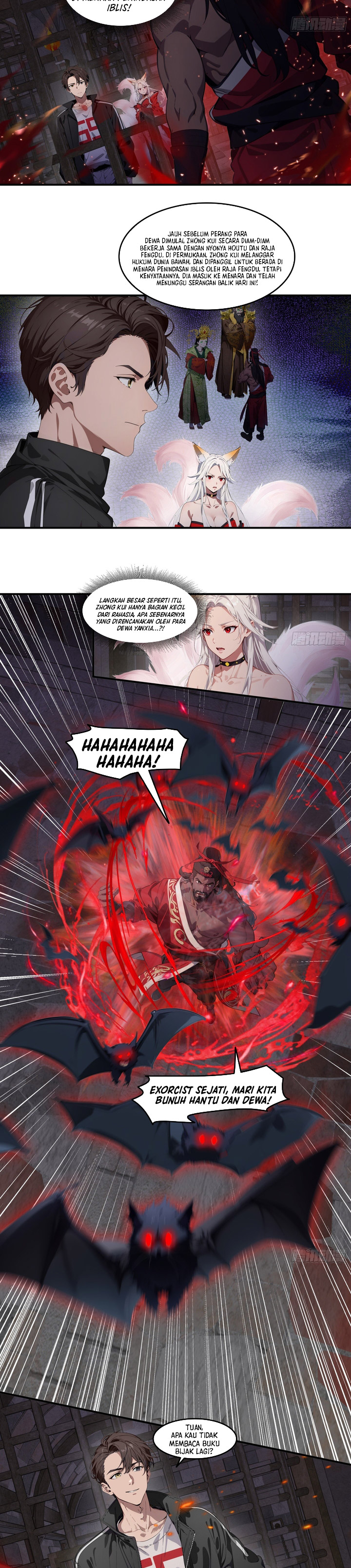 The Evil God Descends, I Own Great Hell Chapter 91 Gambar 12