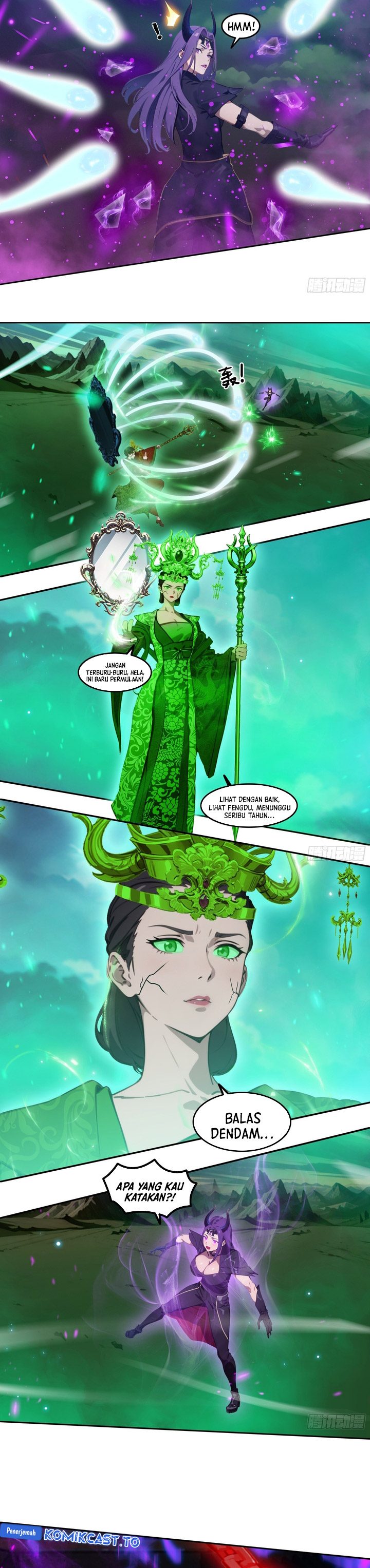 The Evil God Descends, I Own Great Hell Chapter 94 Gambar 6