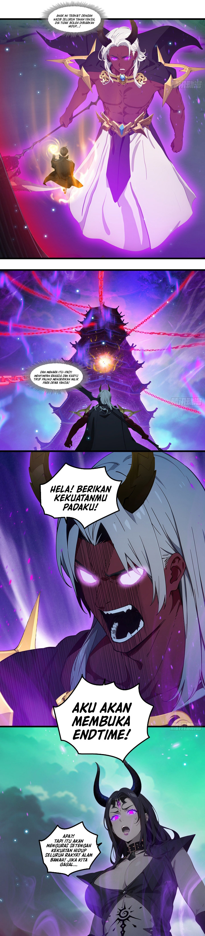 The Evil God Descends, I Own Great Hell Chapter 96 Gambar 5
