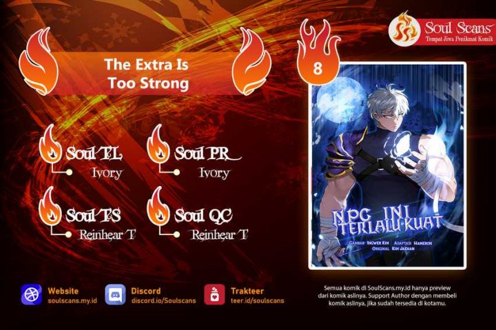 The Extra is Too Strong Chapter 08 Gambar 1