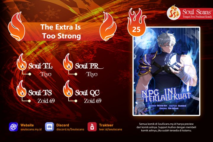 The Extra is Too Strong Chapter 25 Gambar 1