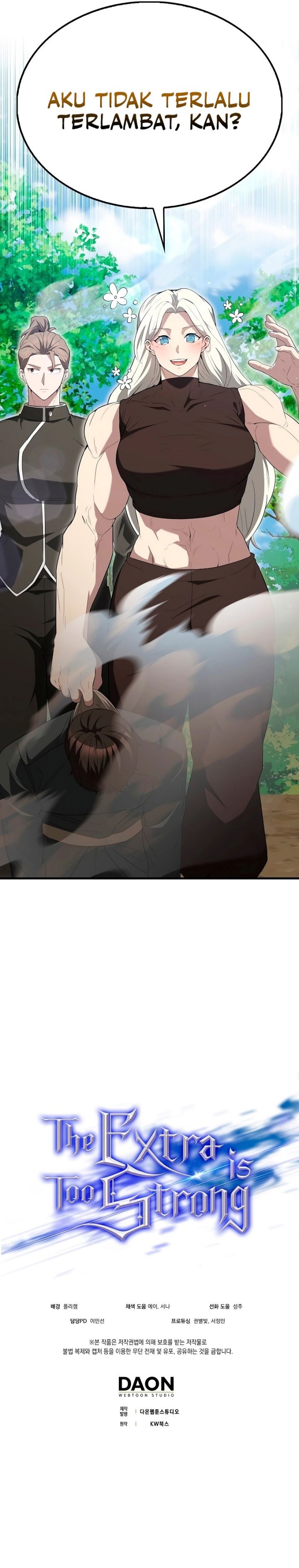 The Extra is Too Strong Chapter 52 Gambar 21