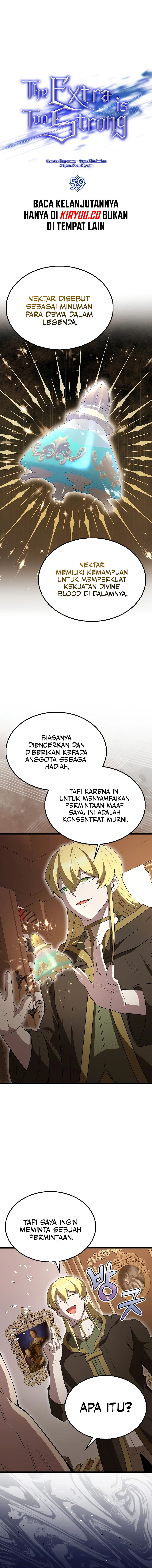 The Extra is Too Strong Chapter 59 Gambar 13