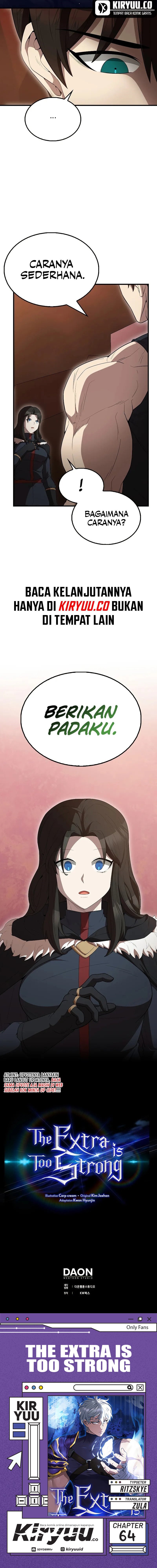 The Extra is Too Strong Chapter 64 Gambar 21