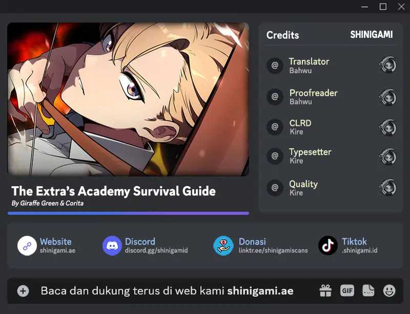 The Extra’s Academy Survival Guide Chapter 01 Gambar 1