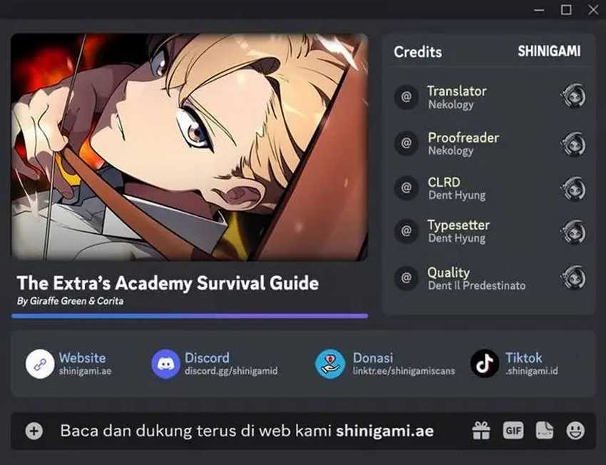 The Extra’s Academy Survival Guide Chapter 73 Gambar 1