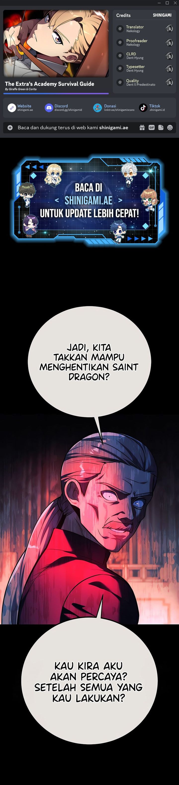 The Extra’s Academy Survival Guide Chapter 76 Gambar 1