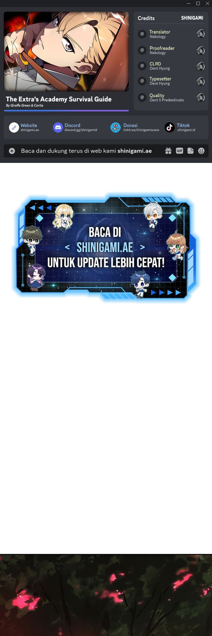The Extra’s Academy Survival Guide Chapter 78 Gambar 1