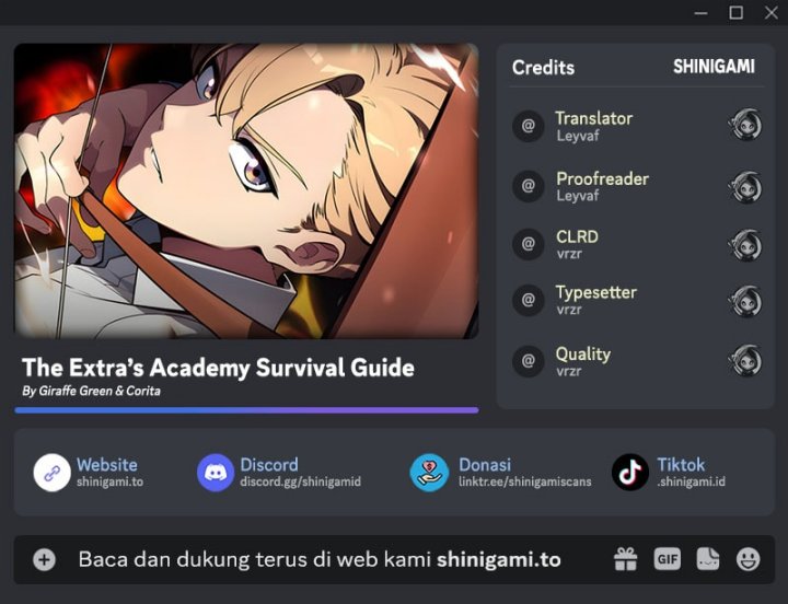 The Extra’s Academy Survival Guide Chapter 87 Gambar 1