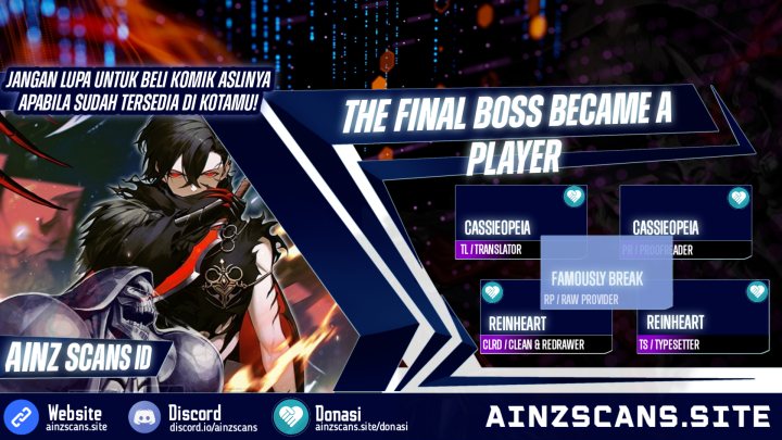 The Final Boss Became A Player Chapter 03 Gambar 1