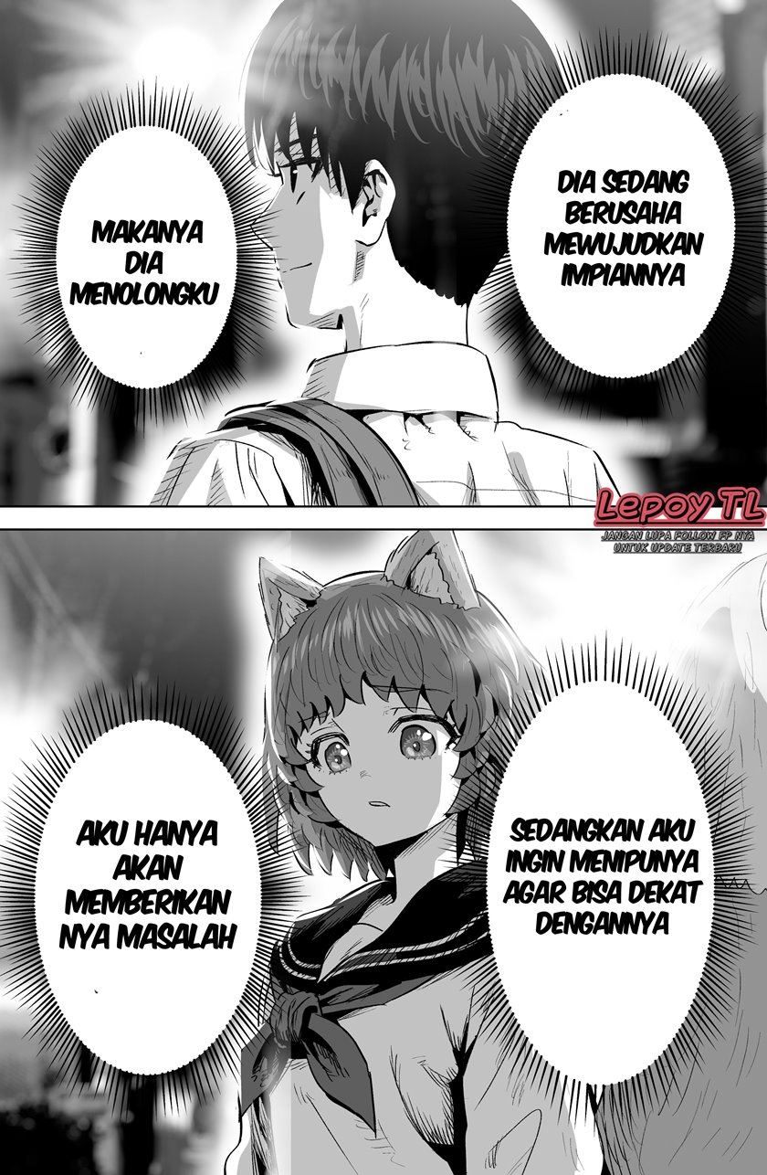 The Fox Girl Who Wants to Get Chummy With the Human Boy She Likes Chapter 13 Gambar 1