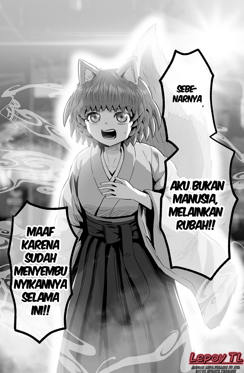 The Fox Girl Who Wants to Get Chummy With the Human Boy She Likes Chapter 13 Gambar 3