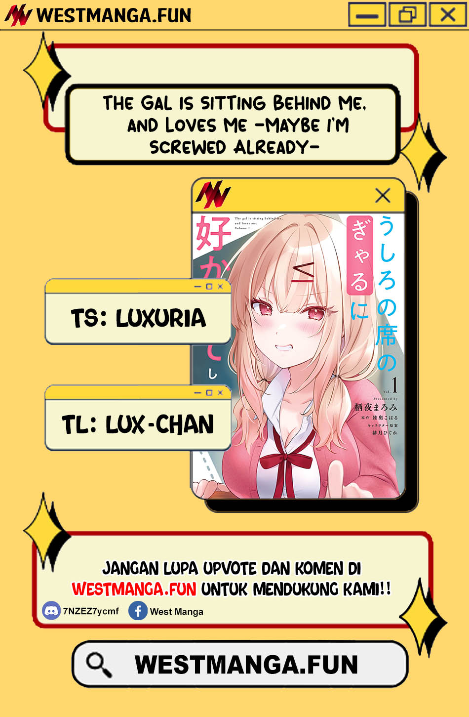 The Gal Sitting Behind Me Likes Me -Maybe I’m Screwed Already- Chapter 15 Gambar 2